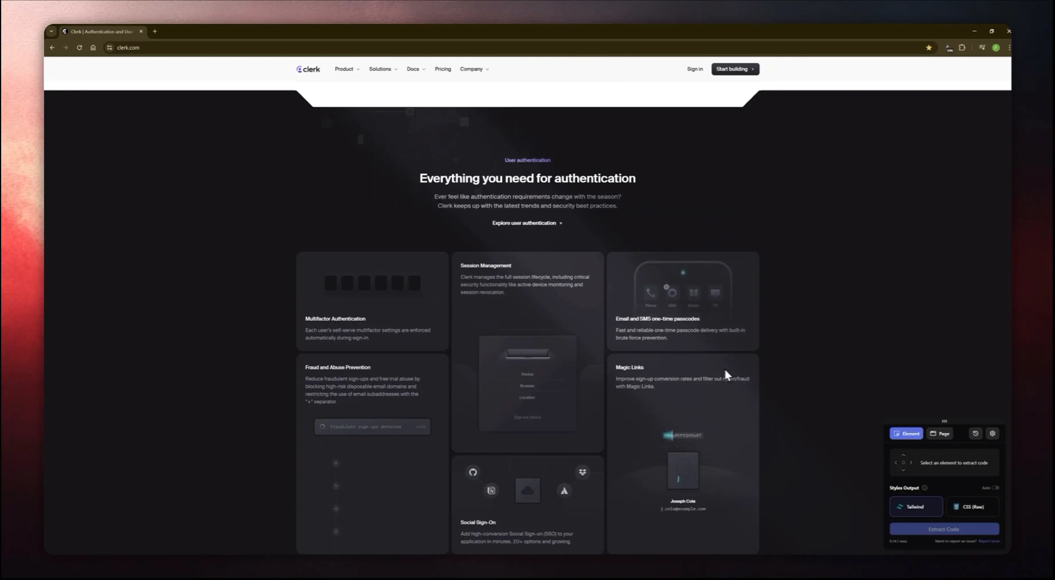 ExtractCSS Demo Video