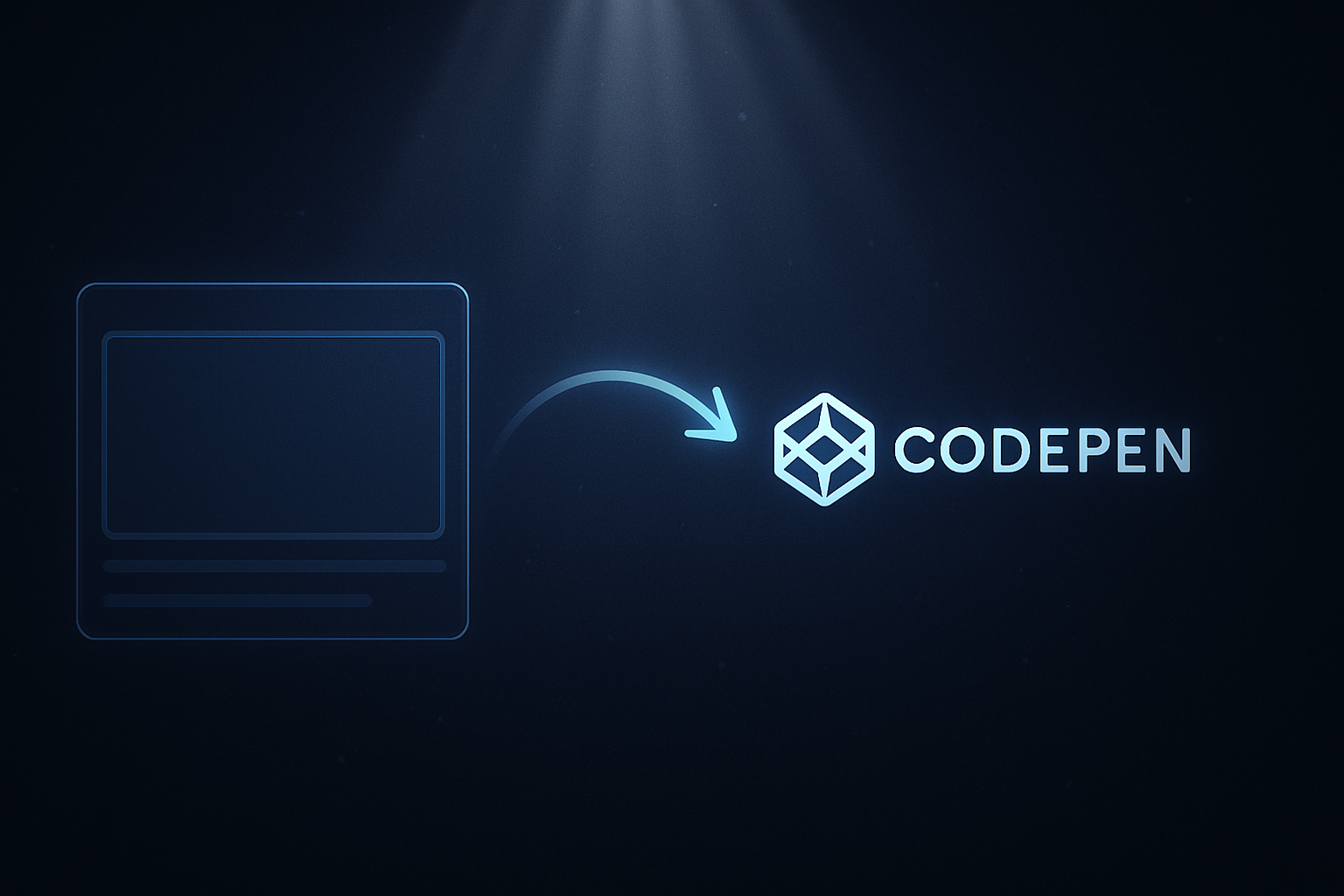 Codepen export