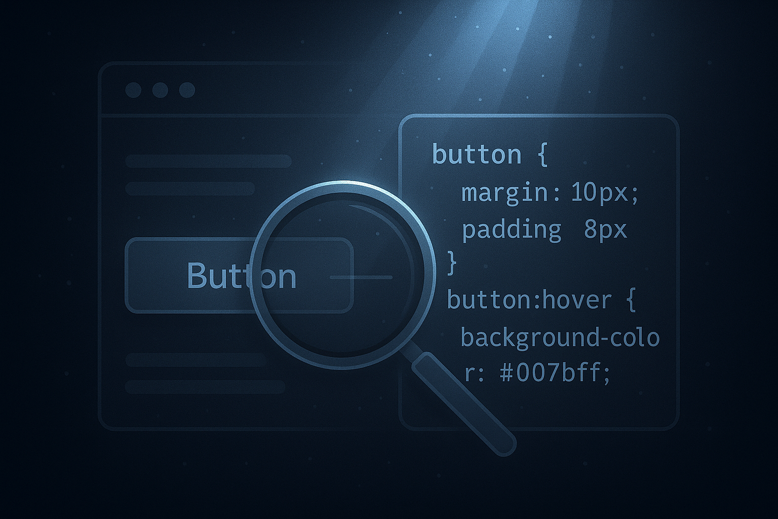 Element selection with hover states